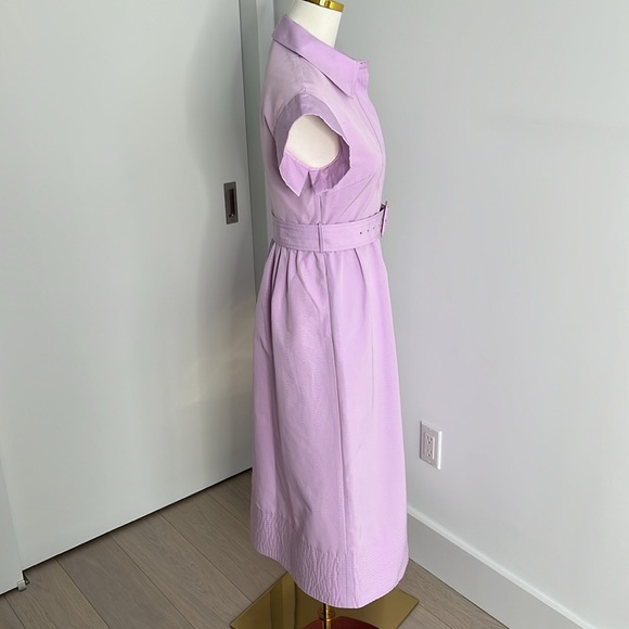 Tuckernuck Chloe Dress Lilac Purple Size XS Spring Belted Short Sleeve - Picture 7 of 15